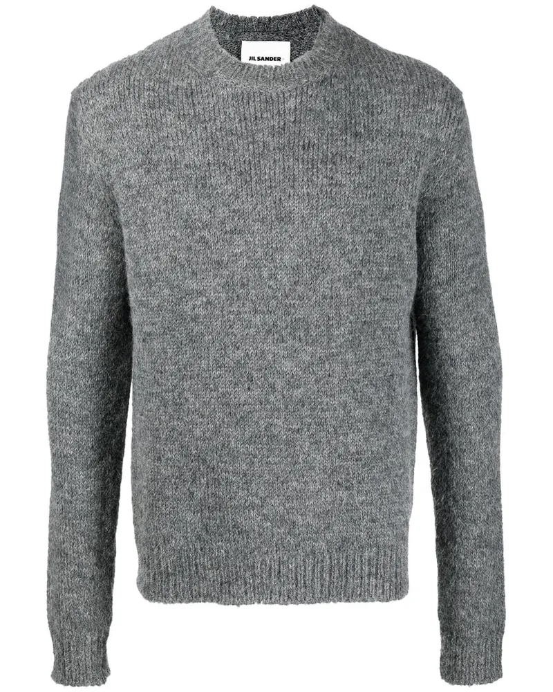 Jil Sander Pullover mit Rundhalsausschnitt - Grau Grau