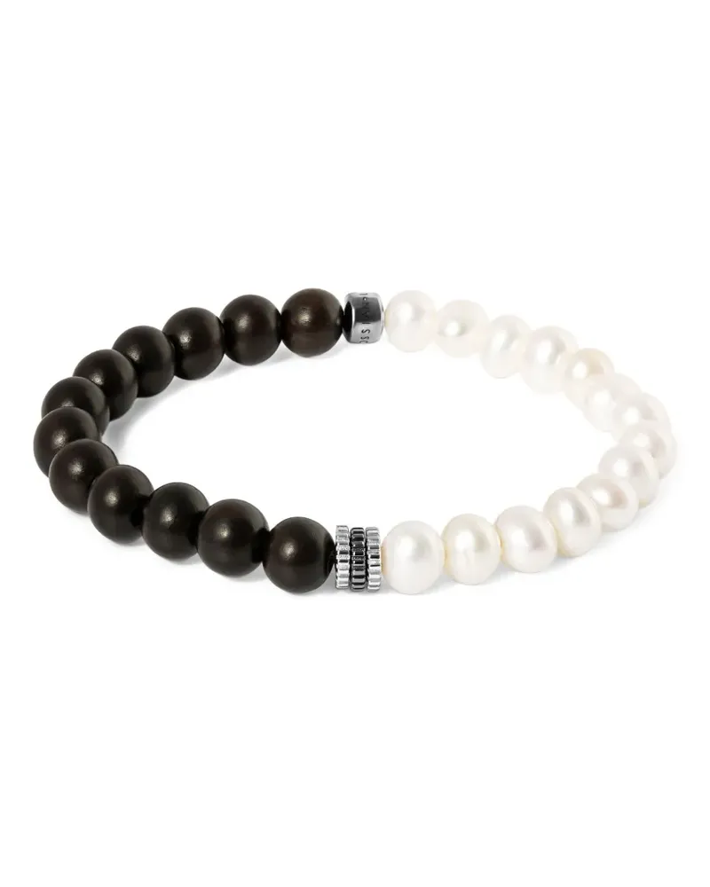 Tateossian Gear Trio Armband - Weiß Weiß