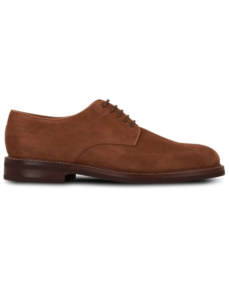 Brunello Cucinelli Schnürschuhe aus Wildleder - Braun Braun