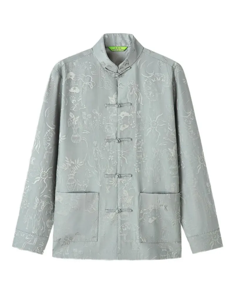 Shanghai Tang long sleeve shirt - Grün Grün