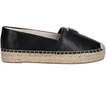 Espadrille-Ballerinas - Schwarz