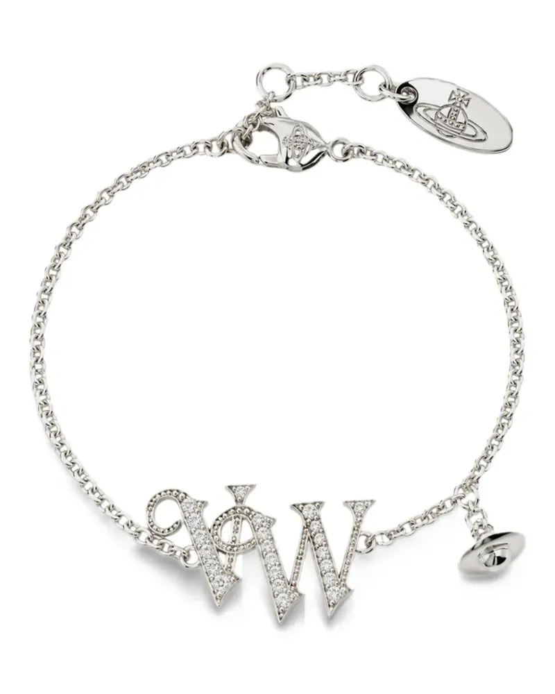Vivienne Westwood VW bracelet - Silber Silber