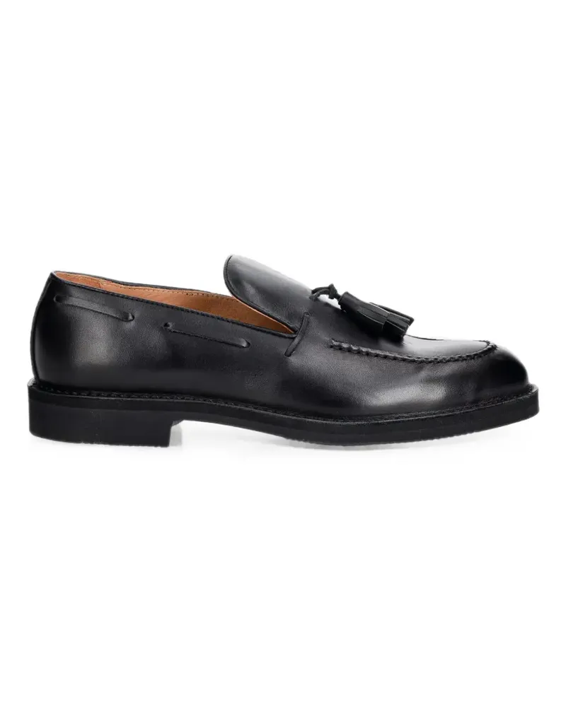 Fracap Loafer mit Quasten - Schwarz Schwarz