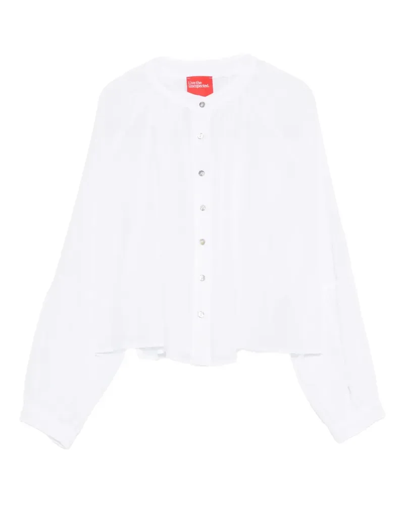 ..,merci buttoned shirt - Weiß Weiß