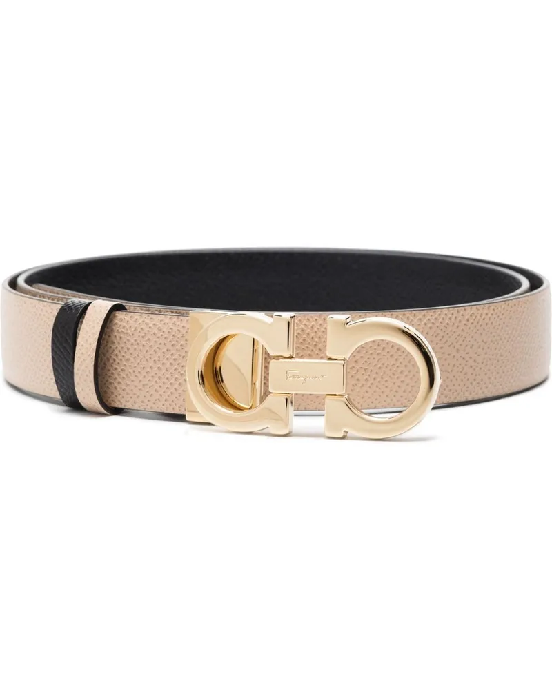 Ferragamo Wendbarer Donna Gürtel - Nude Nude