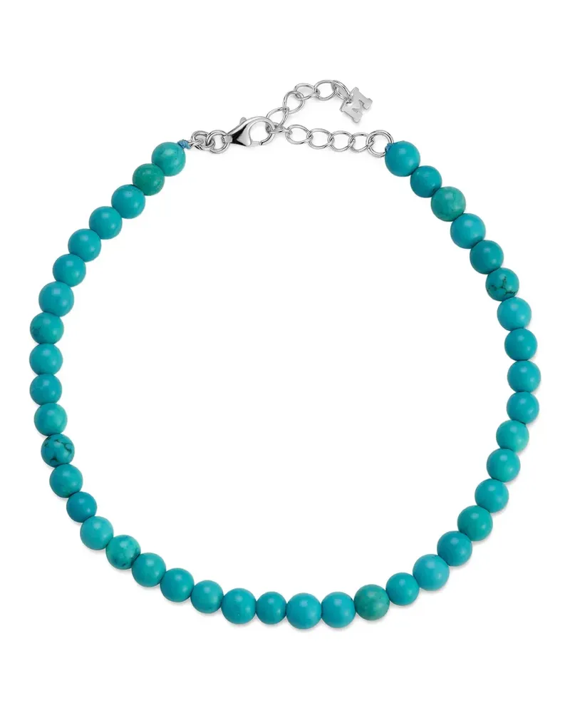 MATEO Armband mit Türkis - Silber Silber
