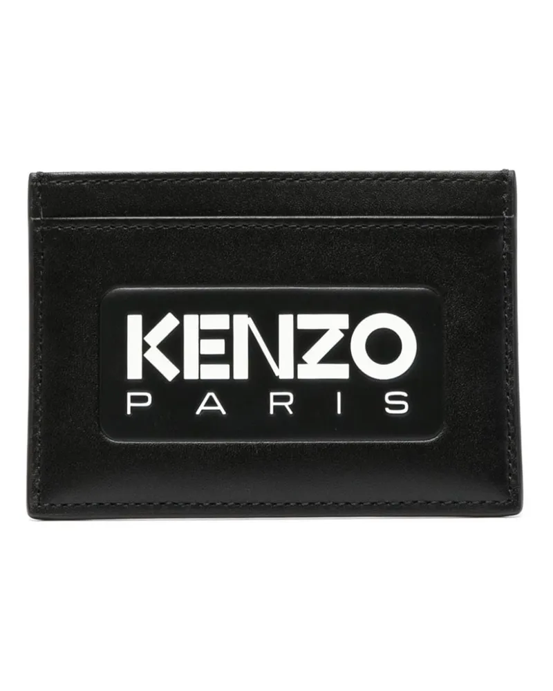 Kenzo Portemonnaie mit Logo-Prägung - Schwarz Schwarz