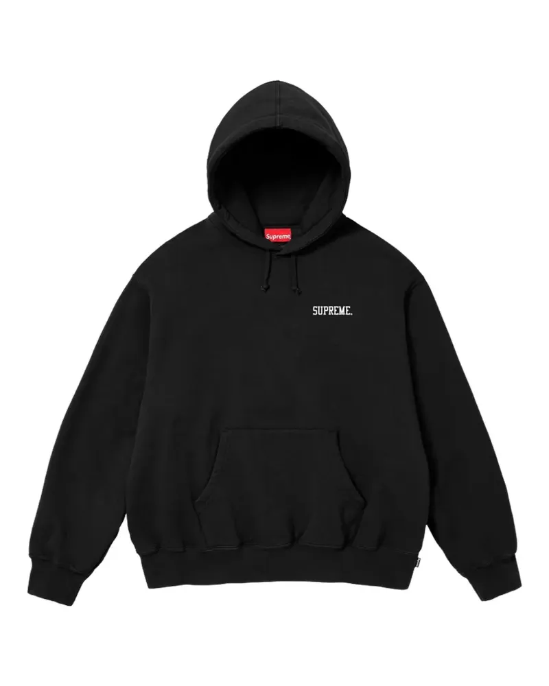 Supreme Being Doggs graphic-print hoodie - Schwarz Schwarz
