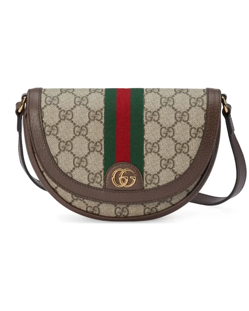 Gucci Mini Ophidia Schultertasche - Nude Nude