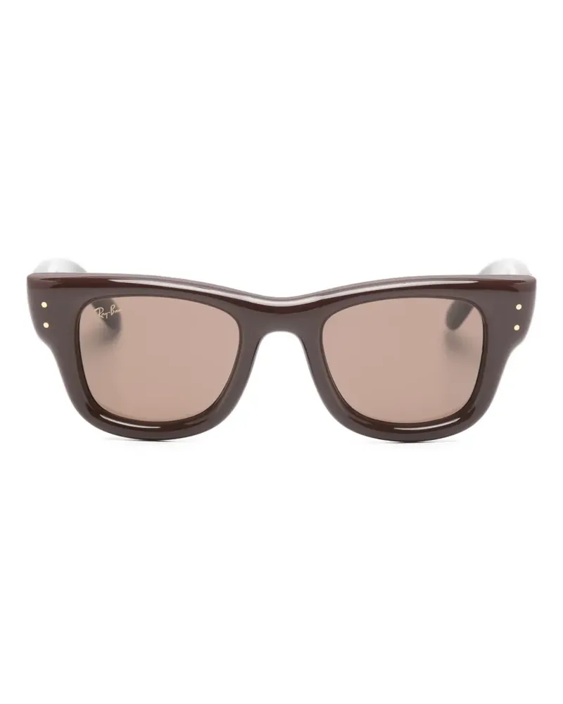 Ray Ban Wayfarer Puffer Sonnenbrille - Rot Rot