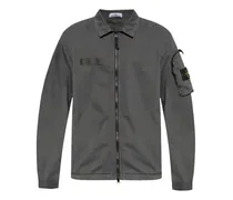 Hemd mit Kompass-Motiv - Grau