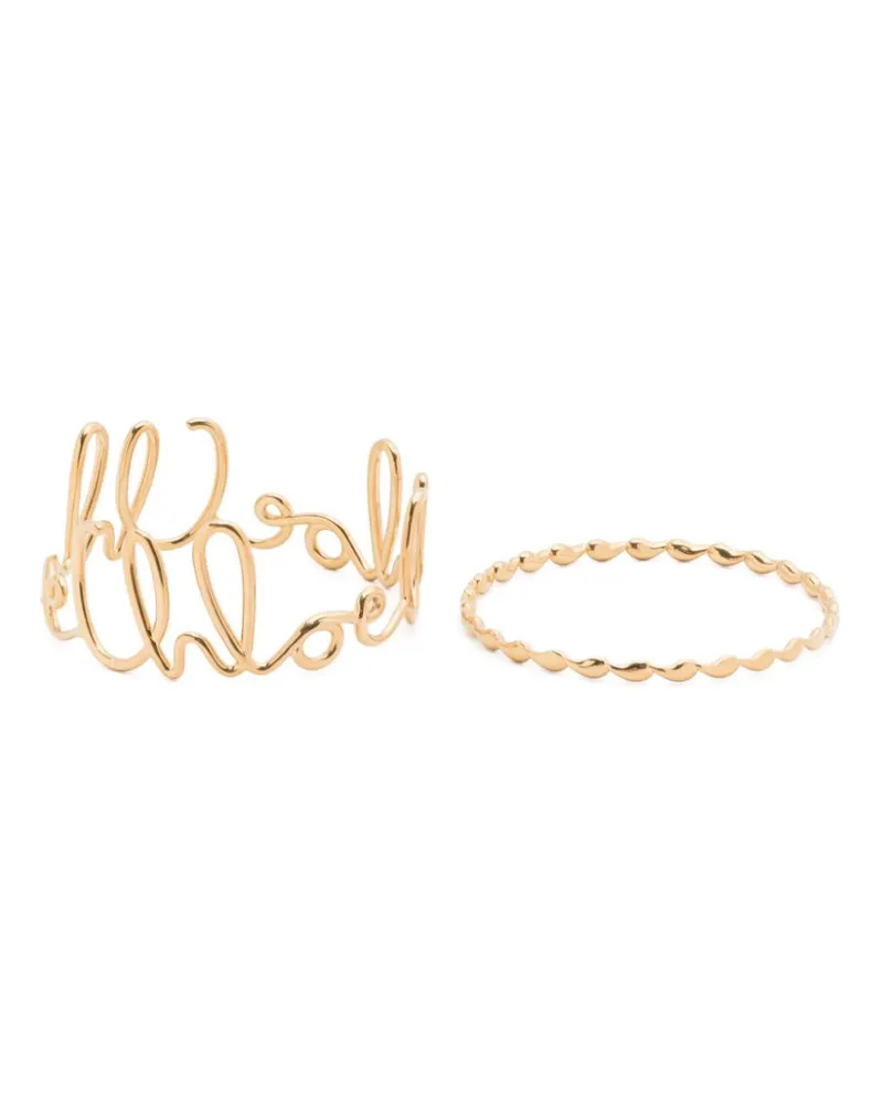 Chloé Iconic Armbänder (2er-Set) - Gold Gold