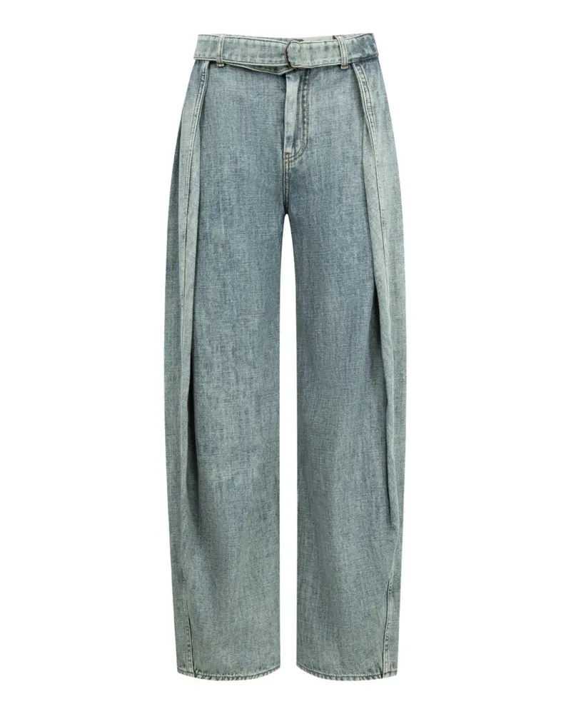 Loewe belted jeans - Blau Blau