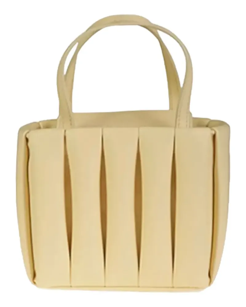 THEMOIRÈ Feronia Tote Bag mit gestepptem Effekt - Nude Nude