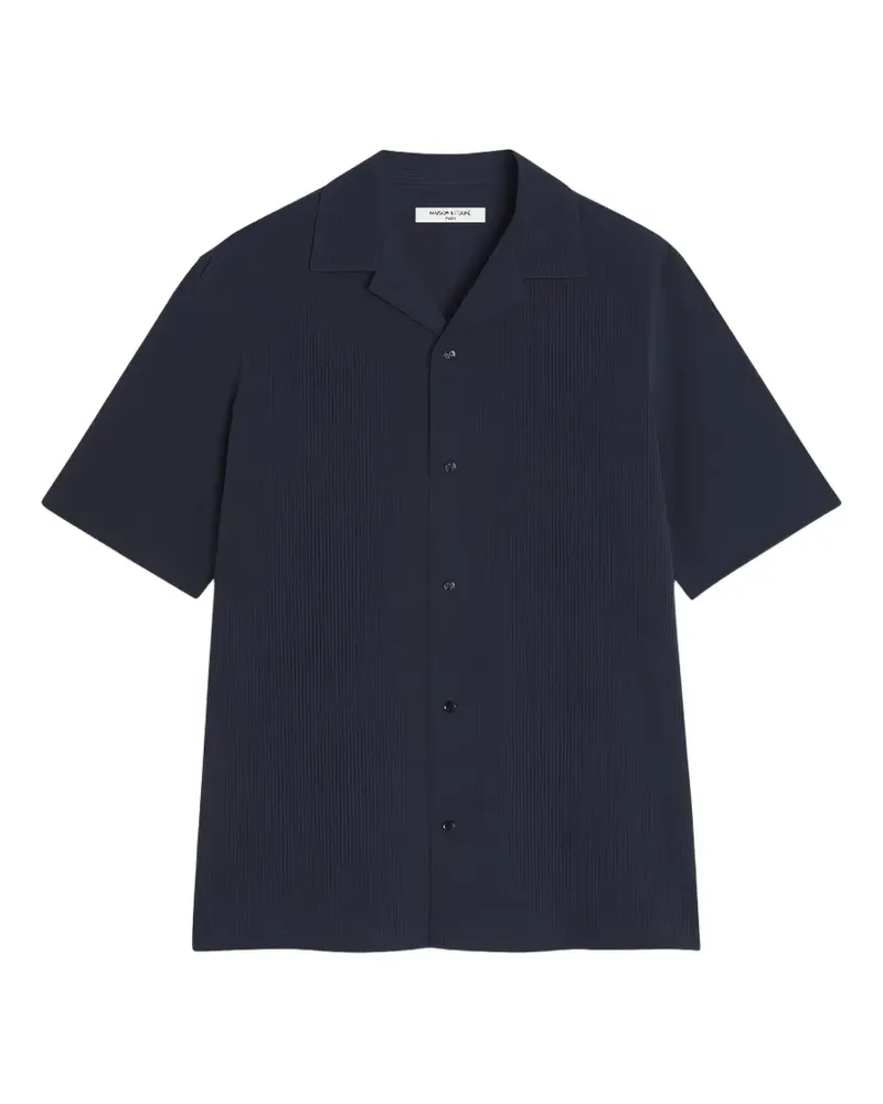 Kitsuné short-sleeve button shirt - Blau Blau