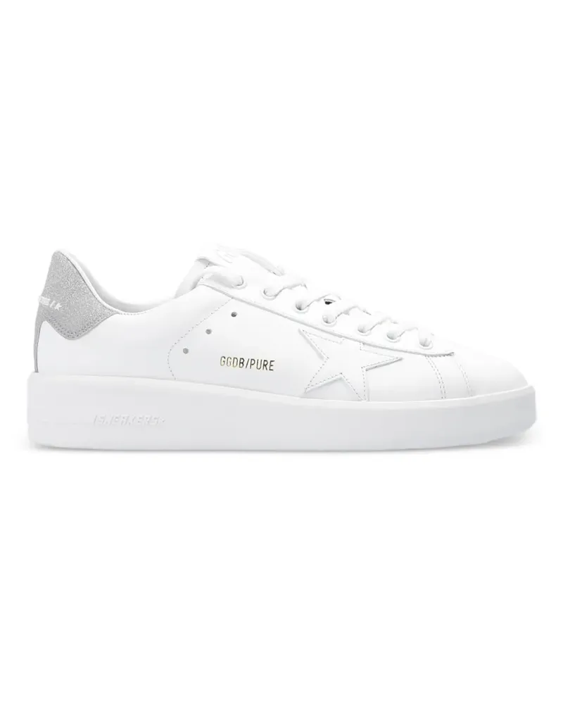 Golden Goose Pure Sneakers mit Glitter-Detail - Weiß Weiß