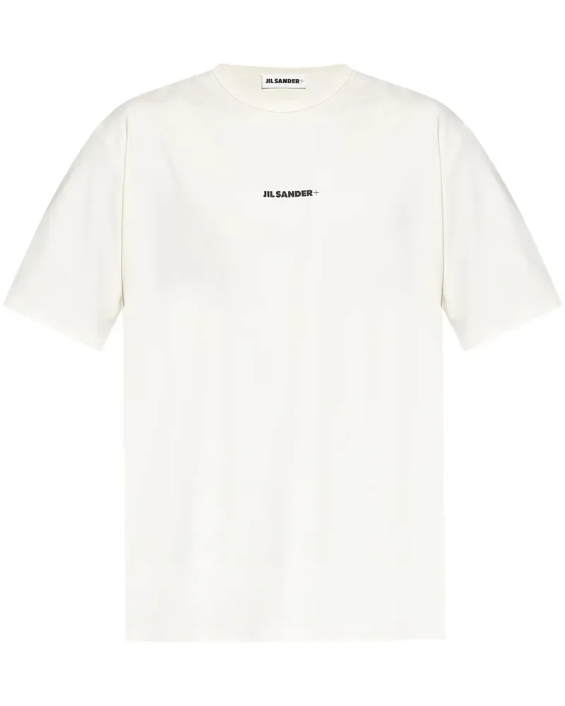 Jil Sander T-Shirt mit Print - Weiß Weiß