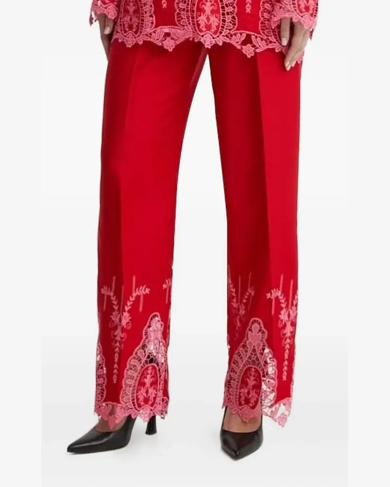 Never Fully Dressed Hose mit hohem Bund - Rot Rot