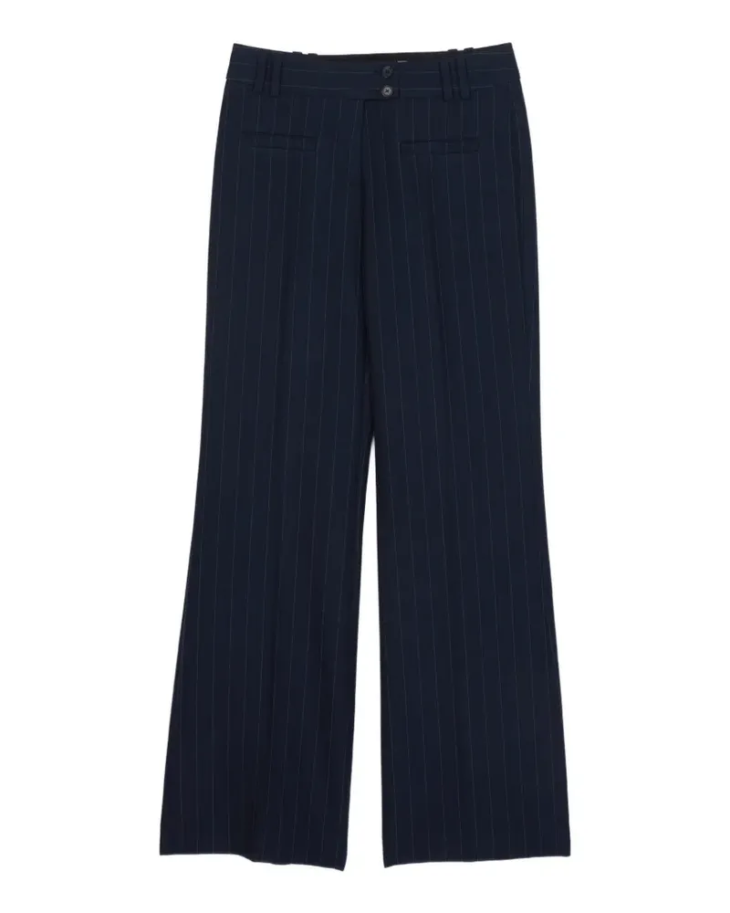 3.1 phillip lim Hose mit Nadelstreifen - Blau Blau