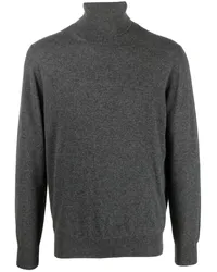 Canali Rollkragenpullover aus Kaschmir Grau