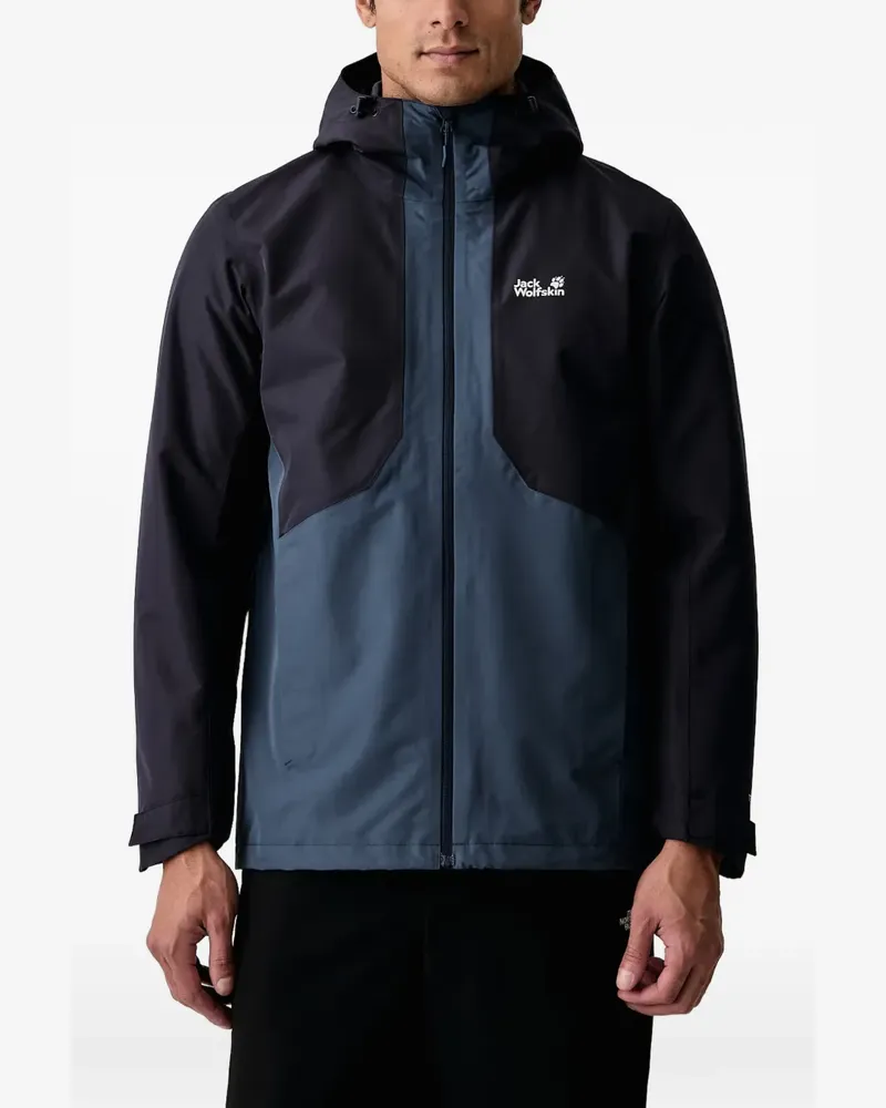 Jack Wolfskin Stonetrail colour-block performance jacket - Blau Blau
