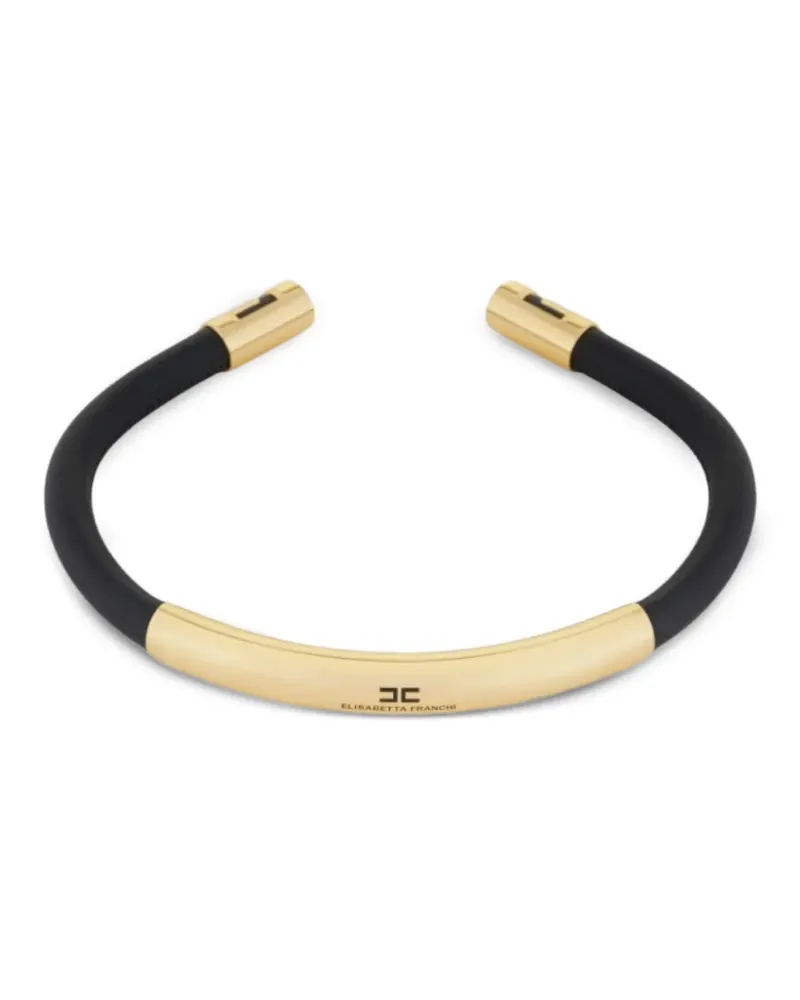 Elisabetta Franchi Halskette mit Schmuckschild - Gold Gold