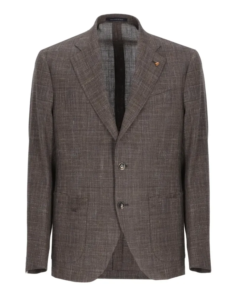 Sartoria Latorre Sakko mit fallendem Revers - Braun Braun