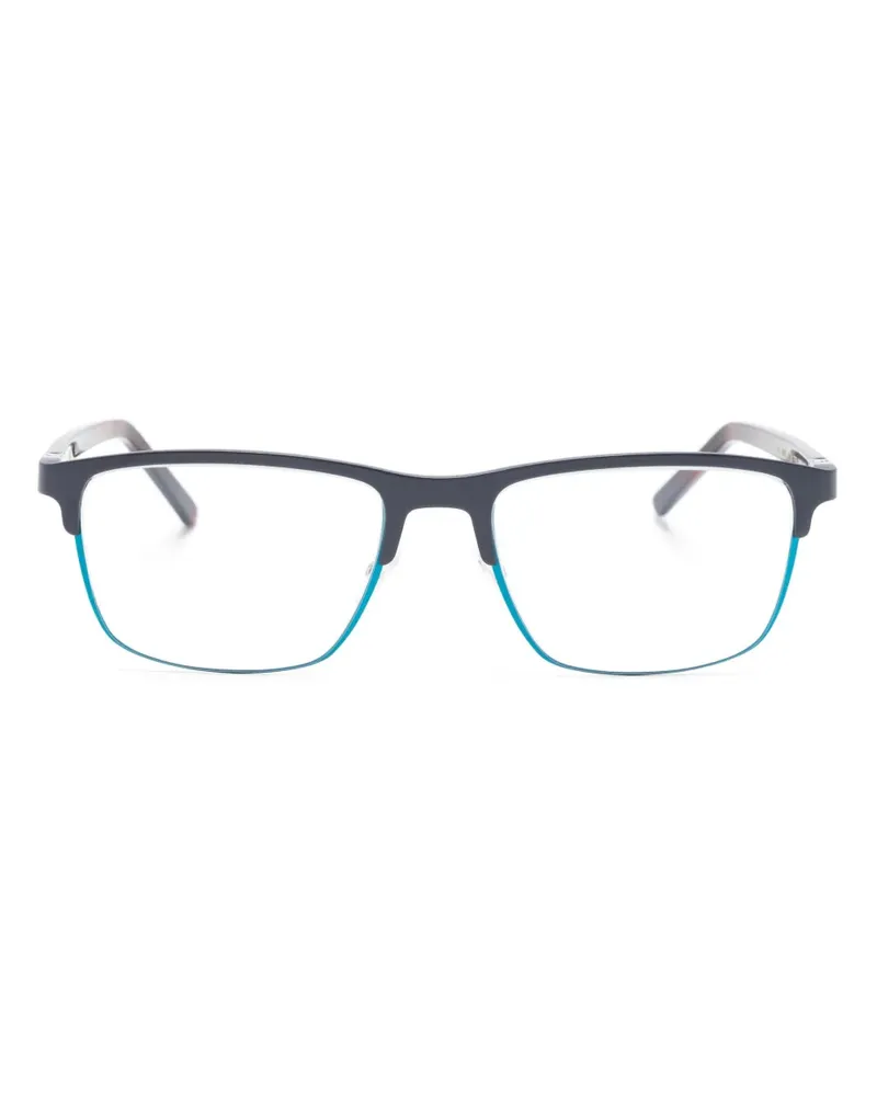 Face à Face Alium Watt Brille mit eckigem Gestell - Blau Blau