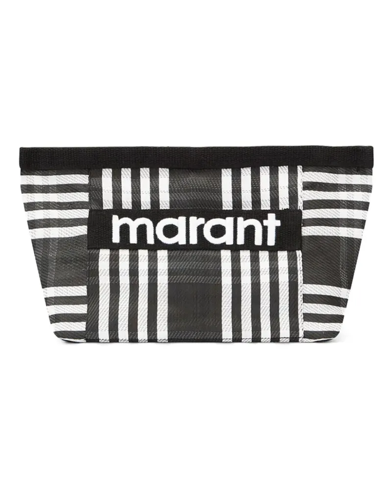 Isabel Marant Powden Clutch - Schwarz Schwarz