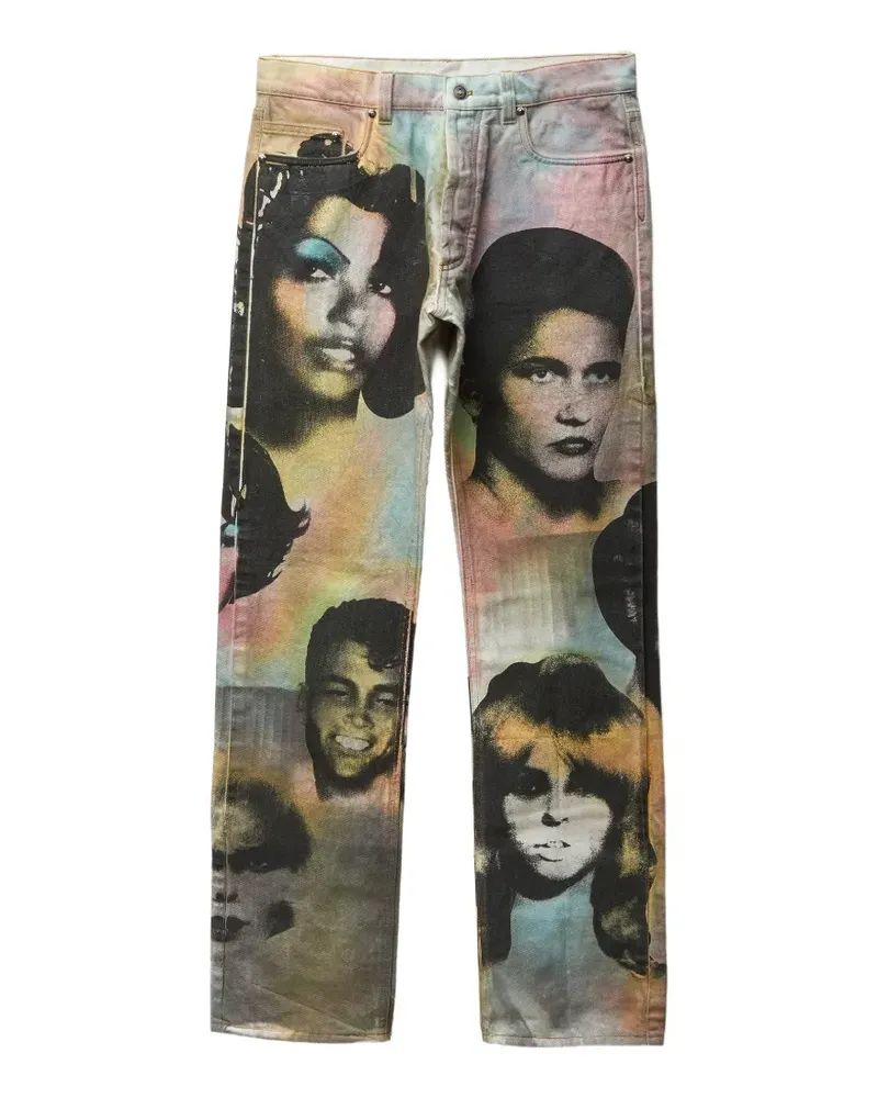 Versace Jeans mit Print - Schwarz Schwarz