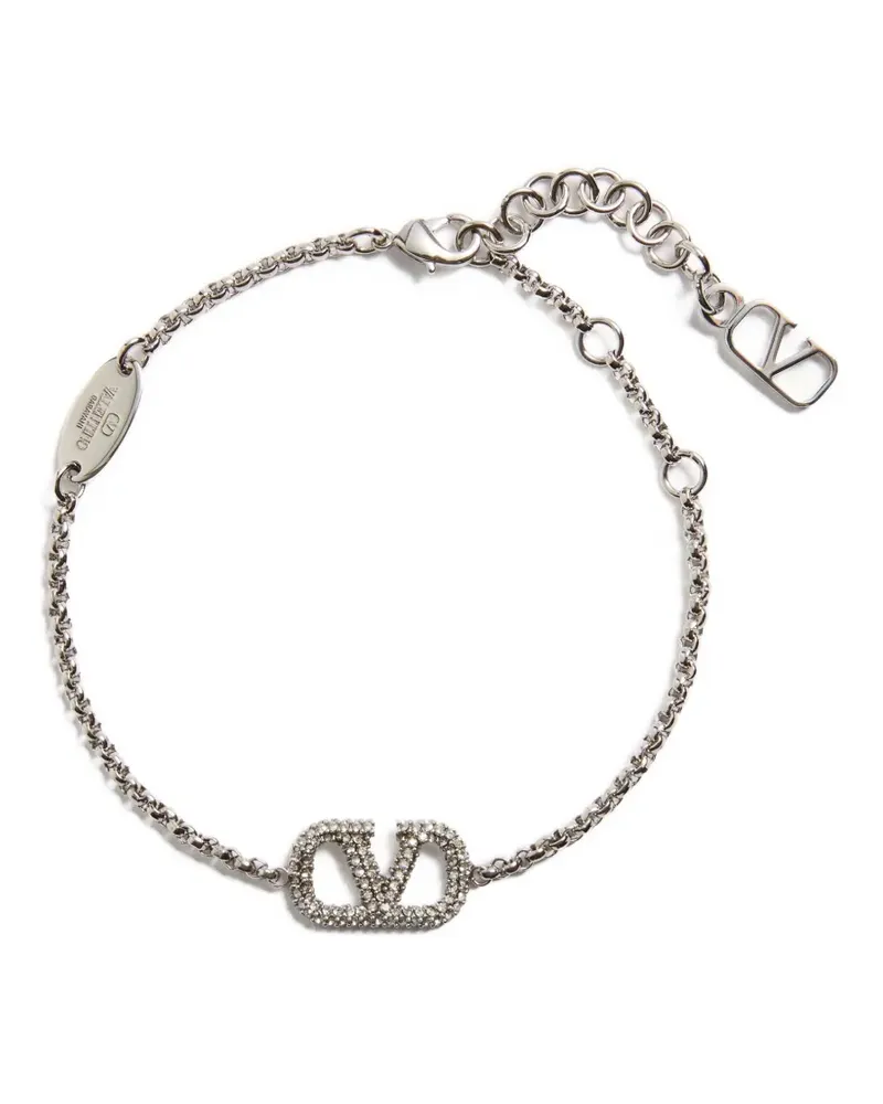 Valentino Garavani VLogo Signature Armband - Silber Silber