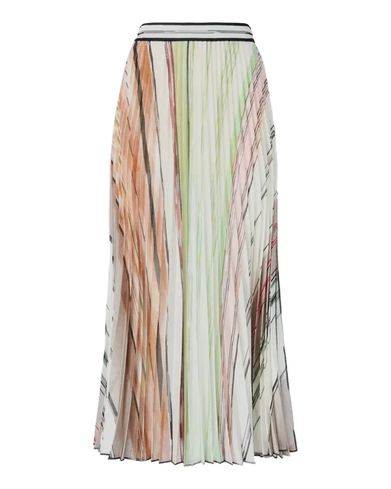 Missoni Midirock mit Falten - Weiß Weiß