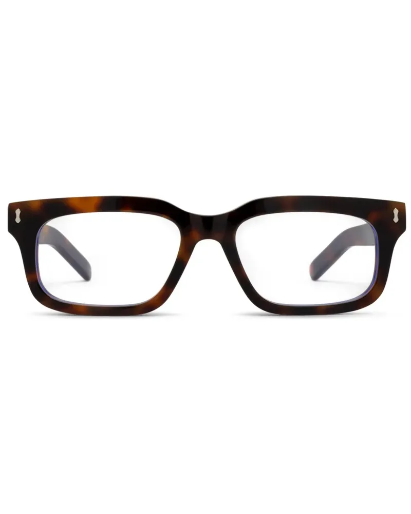Gucci Brille mit getönten Clip-On-Gläsern - Braun Braun