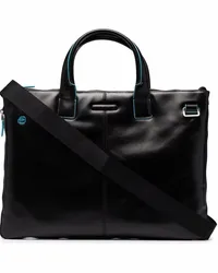 Piquadro Schmale Laptoptasche Schwarz