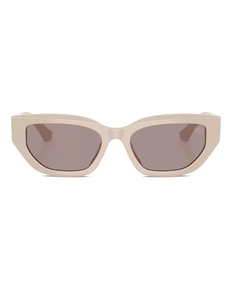 Burberry Geometrische Sonnenbrille - Nude Nude