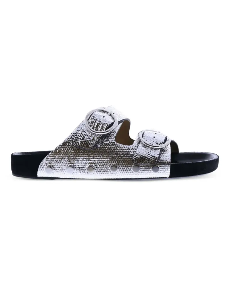 Isabel Marant Lennyo Sandalen - Silber Silber