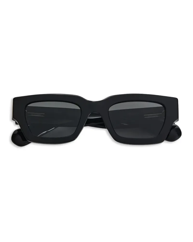 Jil Sander rectangular-frame sunglasses - Schwarz Schwarz