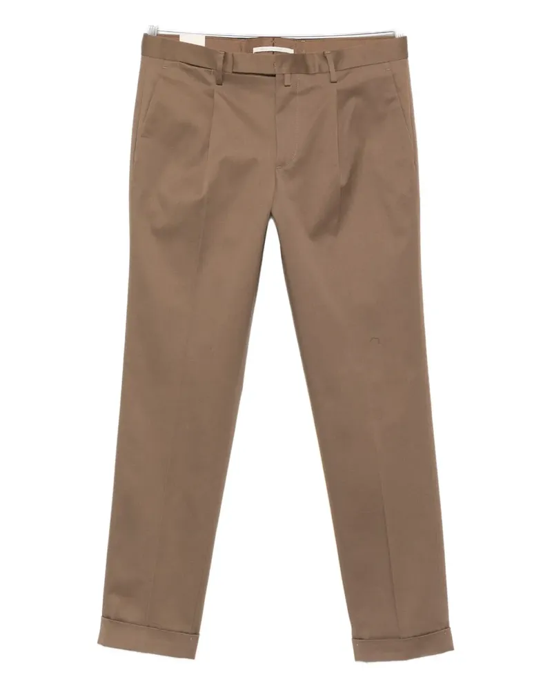 Briglia 1949 Hose mit Bundfalten - Braun Braun