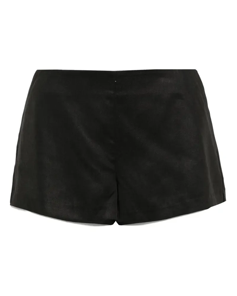 Reformation June Shorts - Schwarz Schwarz
