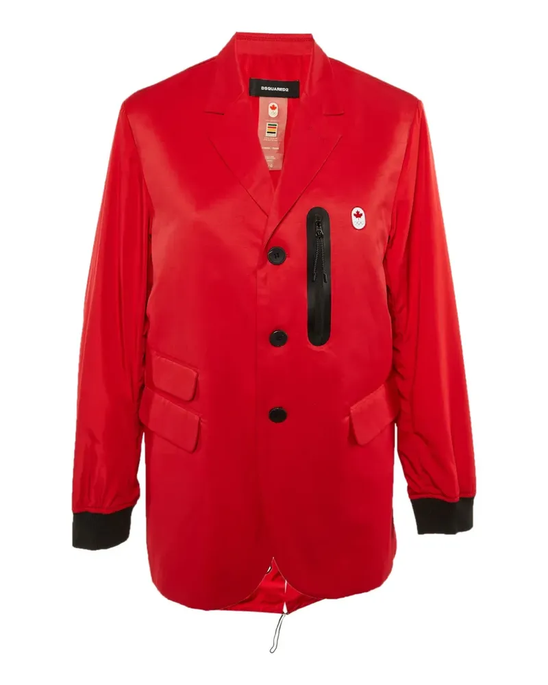 Dsquared2 x Hudson’s Bay printed jacket - Rot Rot