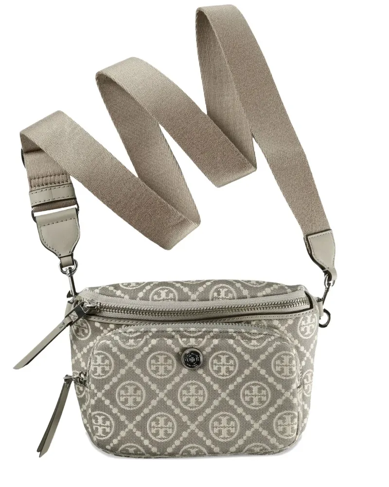 Tory Burch logo pattern belt bag - Grau Grau