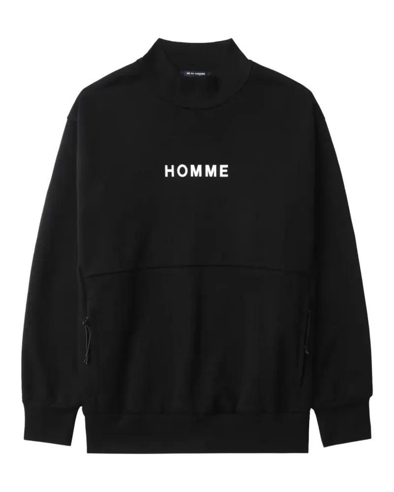 Comme des Garçons Homme-print sweatshirt - Schwarz Schwarz