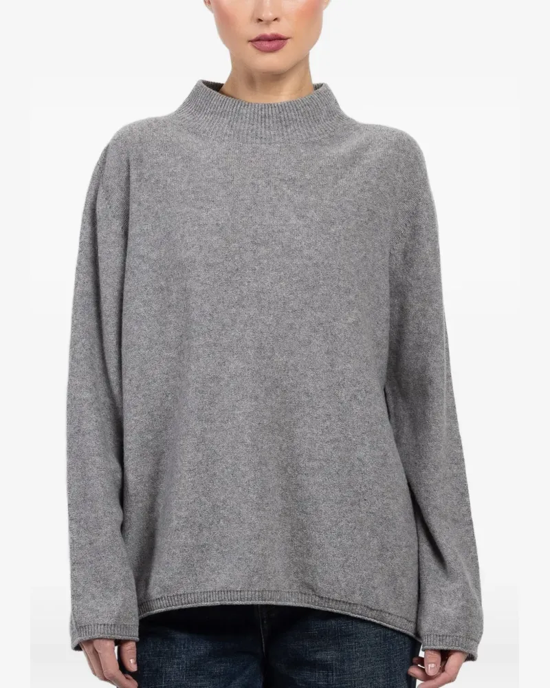 Hannes Roether high-neck sweater - Grau Grau