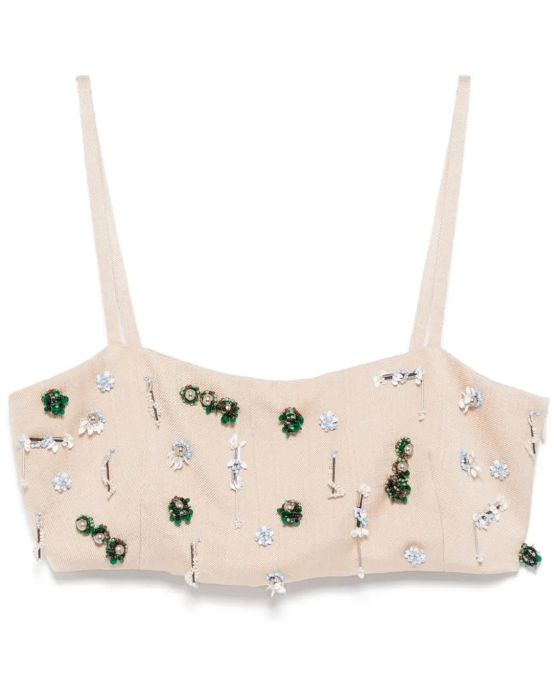 Christopher Esber Embla Bandeau-Oberteil - Nude Nude