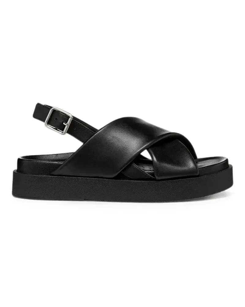 Geox Adelash H crossover slingback sandals - Schwarz Schwarz