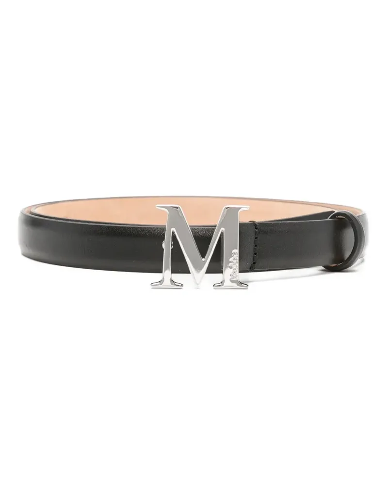 Max Mara leather belt - Schwarz Schwarz