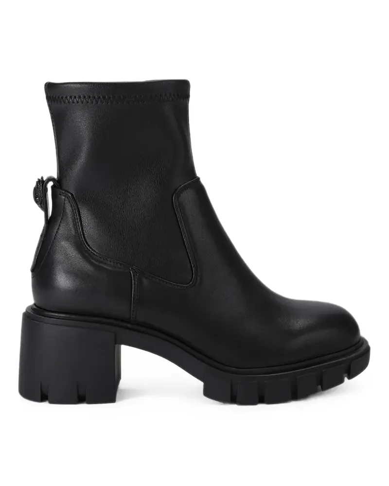 Kurt Geiger eagle-plaque ankle boots - Schwarz Schwarz