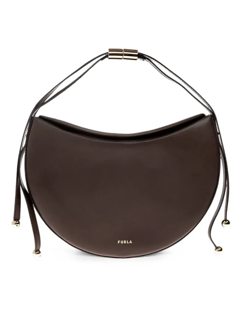 Furla Moonstone M Schultertasche - Braun Braun
