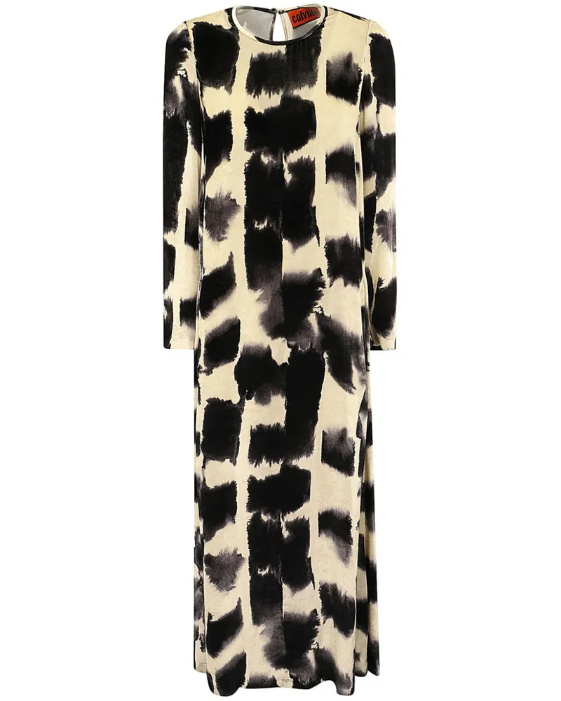 Colville Bell Kleid - Schwarz Schwarz