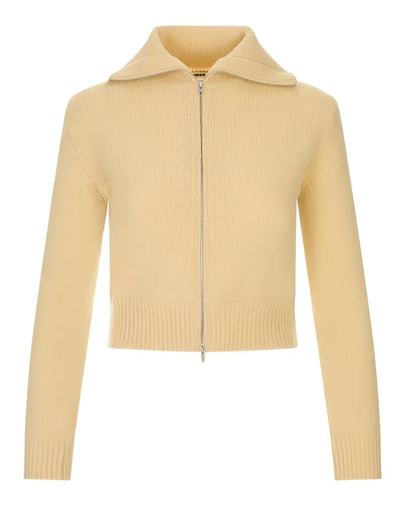 Jil Sander zip-up cardigan - Nude Nude